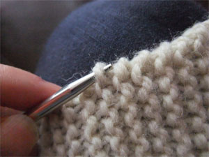 How to pick up and knit stitches along an edge Yarn Harlot Pick Up Lines